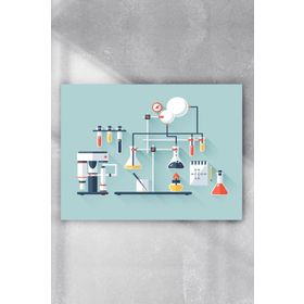 Postermanya Deney Bilimsel 70x100 cm Poster