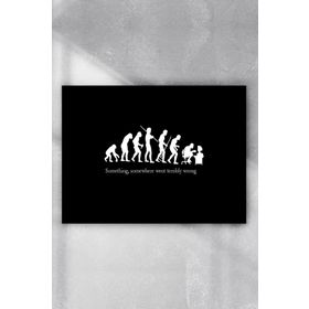 Postermanya Evrim Eğlenceli Mizahi 40x60 cm Poster