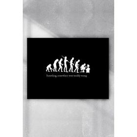 Postermanya Evrim Eğlenceli Mizahi 80x115 cm Poster
