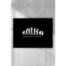 Postermanya Evrim Eğlenceli Mizahi 80x115 cm Poster