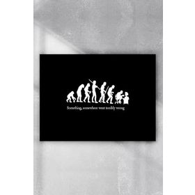 Postermanya Evrim Eğlenceli Mizahi 80x115 cm Poster