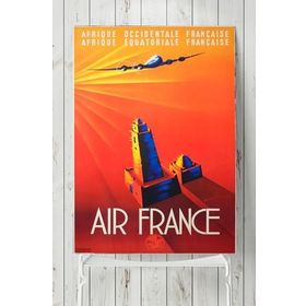 Postermanya Fransa Vintage 50x70 cm Poster
