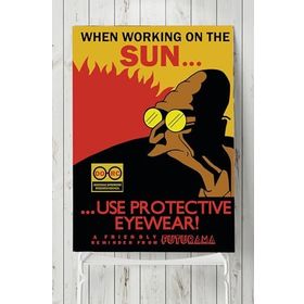 Postermanya Futurama Eğlenceli Mizahi 70x100 cm Poster