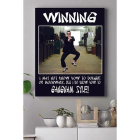 Postermanya Gangnam Style Eğlenceli Mizahi 40x60 cm Poster