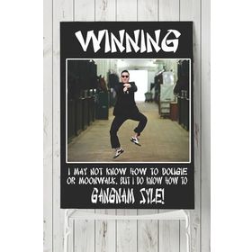 Postermanya Gangnam Style Eğlenceli Mizahi 40x60 cm Poster