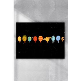 Postermanya Gezegenler Eğlenceli Mizahi 60x90 cm Poster