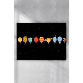 Postermanya Gezegenler Eğlenceli Mizahi 70x100 cm Poster