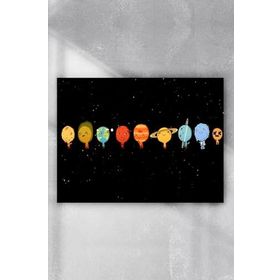 Postermanya Gezegenler Eğlenceli Mizahi 80x115 cm Poster