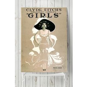 Postermanya Girls Vintage 60x90 cm Poster