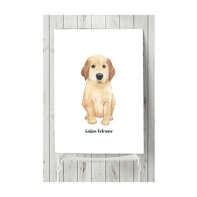 Postermanya Golden Retriever Çocuk Odası 40x60 cm Poster