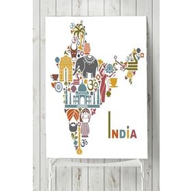 Postermanya Hindistan Manzara 60x90 cm Poster