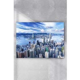 Postermanya Hong Kong Manzara 30x40 cm Poster