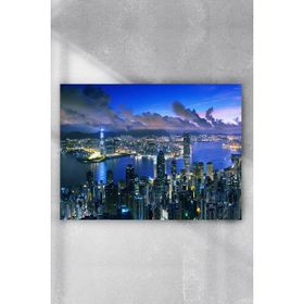 Postermanya Hong Kong Manzara 50x70 cm Poster
