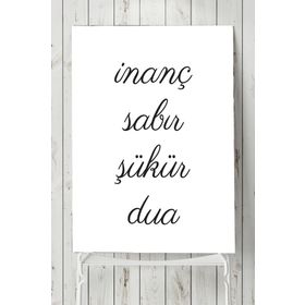Postermanya Inanç Dini 90x130 cm Poster