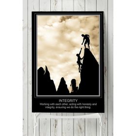 Postermanya Integrity Motivasyon 30x40 cm Poster