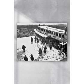 Postermanya İstanbul'da Kış Nostaljik 40x60 cm Poster