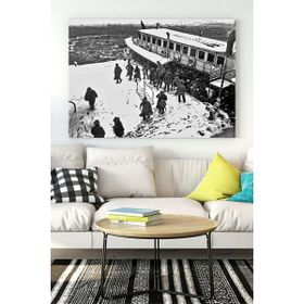 Postermanya İstanbul'da Kış Nostaljik 40x60 cm Poster