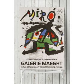 Postermanya Joan Miro Orig Art Sanatsal 70x100 cm Poster