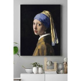 Postermanya Johannes Vermeer Inci Küpeli Kız Sanatsal 40x60 cm Poster