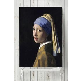 Postermanya Johannes Vermeer Inci Küpeli Kız Sanatsal 60x90 cm Poster