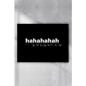 Postermanya Kahkaha Ölçer Eğlenceli Mizahi 90x130 cm Poster