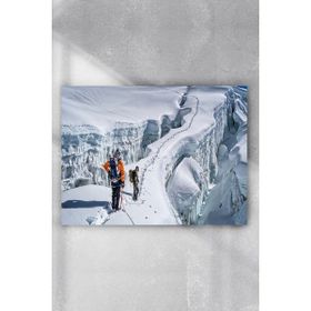 Postermanya Karlı Dağ Manzara 60x90 cm Poster