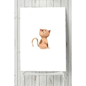 Postermanya Kedi Çocuk Odası 2 50x70 cm Poster
