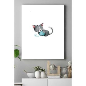 Postermanya Kedi Çocuk Odası 3 40x60 cm Poster