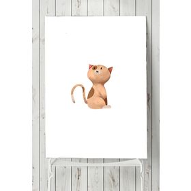 Postermanya Kedi Çocuk Odası 4 60x90 cm Poster