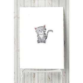 Postermanya Kedi Çocuk Odası 6 50x70 cm Poster