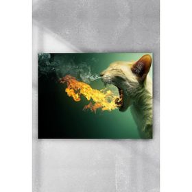 Postermanya Kedi Eğlenceli Mizahi 80x115 cm Poster