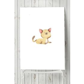 Postermanya Kedi Tasarım Çocuk Odası 40x60 cm Poster