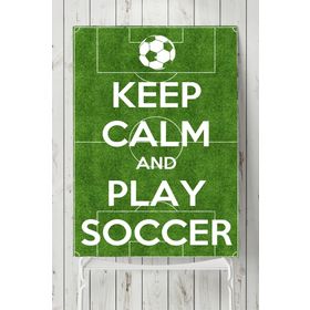 Postermanya Keep Calm And Play Futbol 40x60 cm Poster