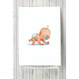 Postermanya Küçük Bebek Çocuk Odası 3 70x100 cm Poster