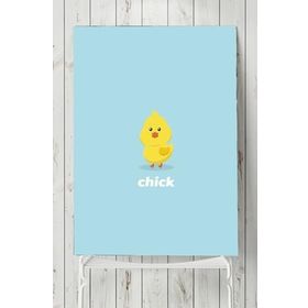Postermanya Küçük Civciv Çocuk Odası 40x60 cm Poster