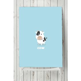 Postermanya Küçük Inek Çocuk Odası 70x100 cm Poster
