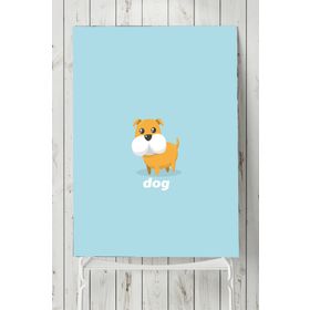 Postermanya Küçük Köpek Çocuk Odası 30x40 cm Poster
