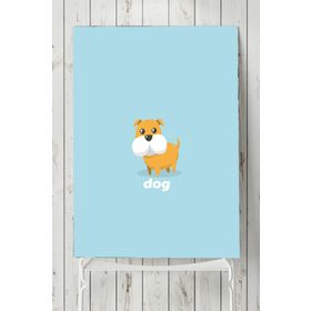 Postermanya Küçük Köpek Çocuk Odası 80x115 cm Poster