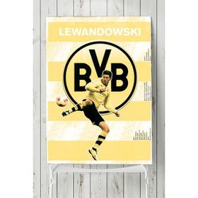 Postermanya Lewandowski Futbol 90x130 cm Poster