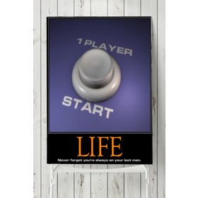 Postermanya Life Game Motivasyon 80x115 cm Poster
