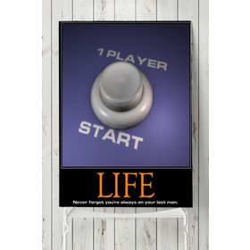 Postermanya Life Game Motivasyon 80x115 cm Poster