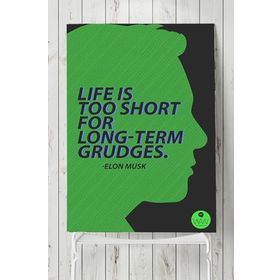 Postermanya Life Is Too Short Girişimcilik 40x60 cm Poster