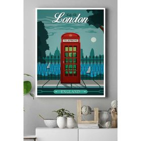 Postermanya Londra Vintage 40x60 cm Poster