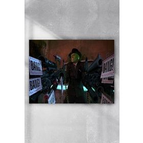 Postermanya Maske Eğlenceli Mizahi 60x90 cm Poster