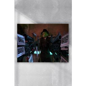 Postermanya Maske Eğlenceli Mizahi 80x115 cm Poster