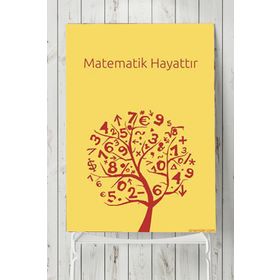 Postermanya Matematik Hayattır Eğitim 2 70x100 cm Poster