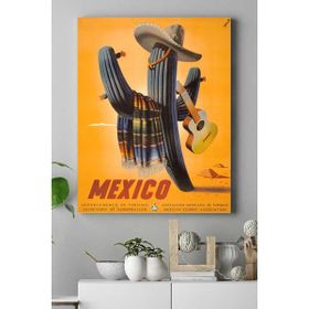 Postermanya Meksika Vintage Manzara 2 40x60 cm Poster