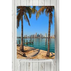 Postermanya Miami Manzara 80x115 cm Poster