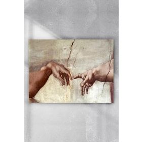 Postermanya Michelangelo Adem'in Yaratılışı Sanatsal 2 70x100 cm Poster