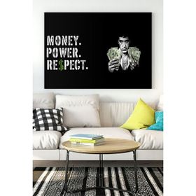 Postermanya Money Power Respect Motivasyon 40x60 cm Poster